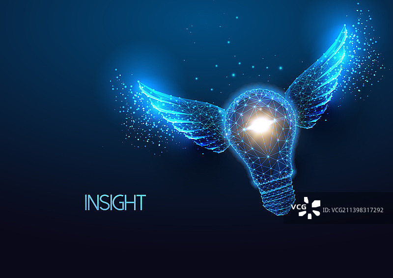 灵感顿悟概念图片素材