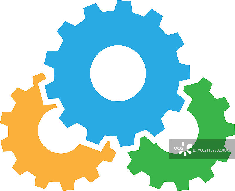 用于维修的齿轮图标符号图片素材