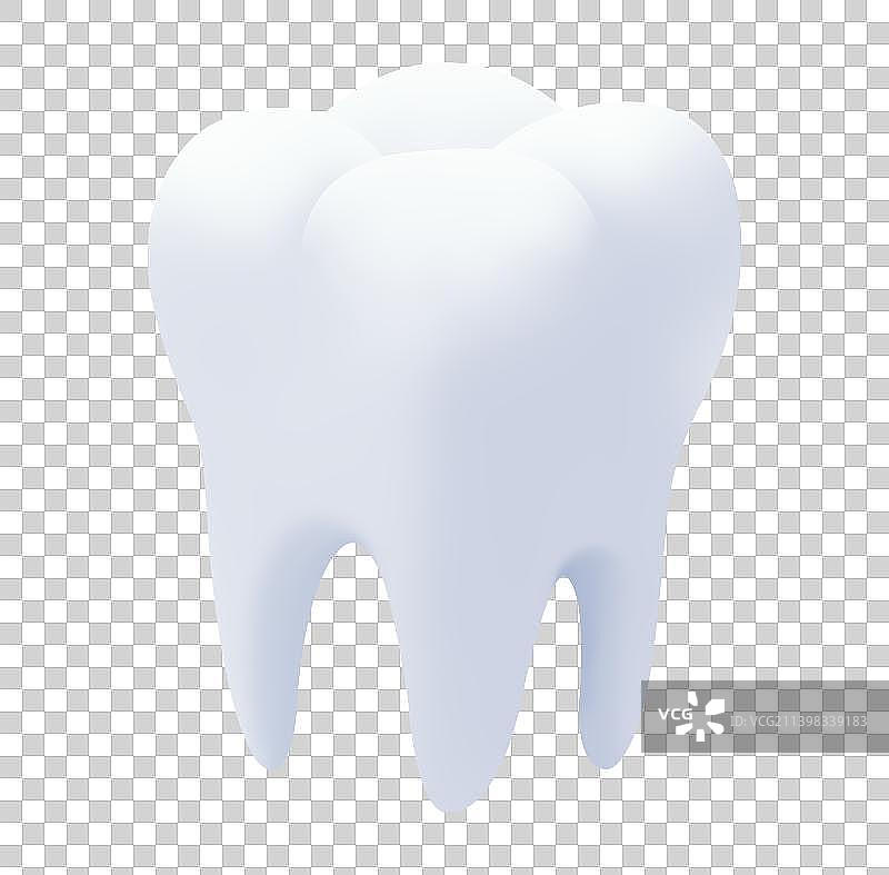 牙齿仿三维插画元素，世界爱牙日，全国爱牙日保护牙齿口腔健康牙科图片素材