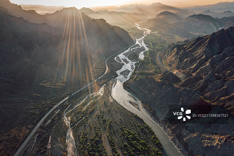 新疆阿克苏｜天山神秘大峡谷图片素材