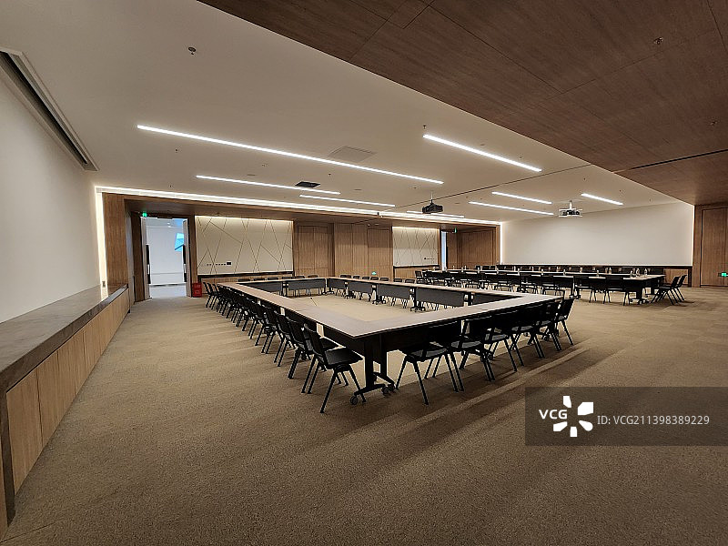 中国，上海浦东，张江科学会堂图片素材