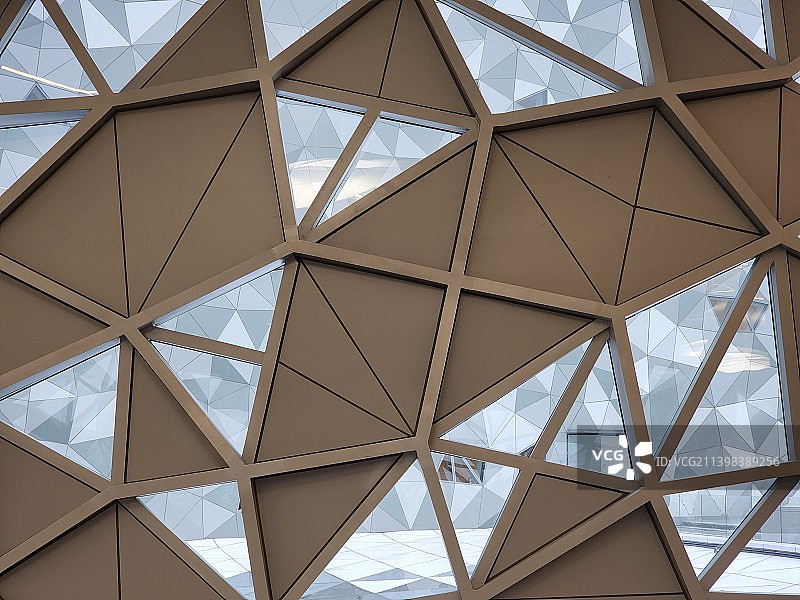 中国，上海浦东，张江科学会堂图片素材