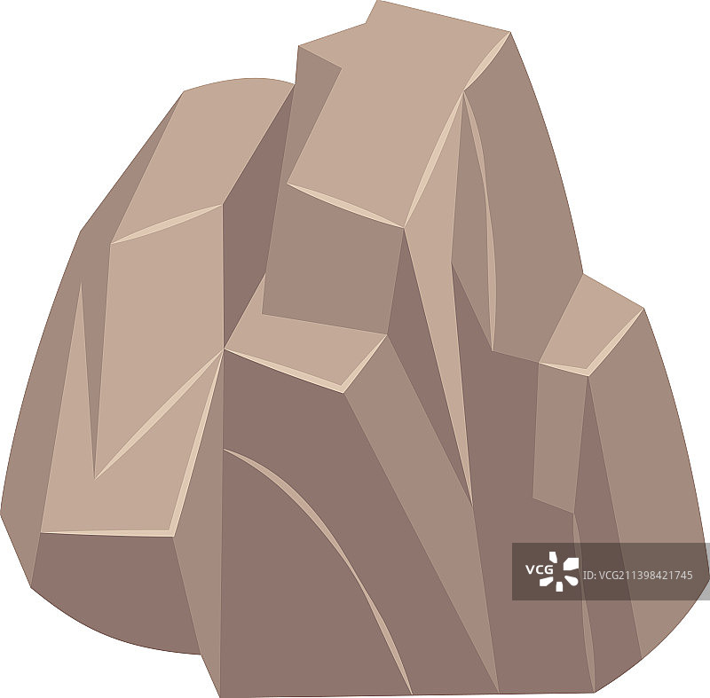 坚固的天然岩石块地质结构图片素材