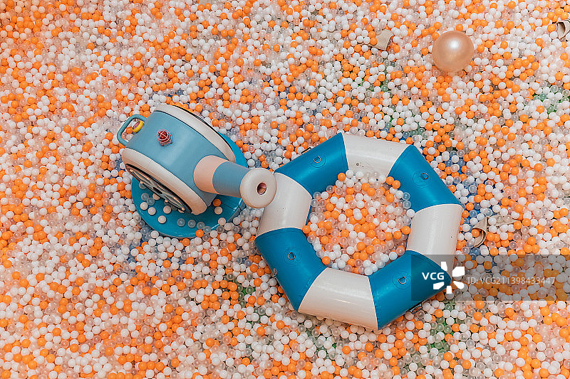 游乐场的海洋球图片素材