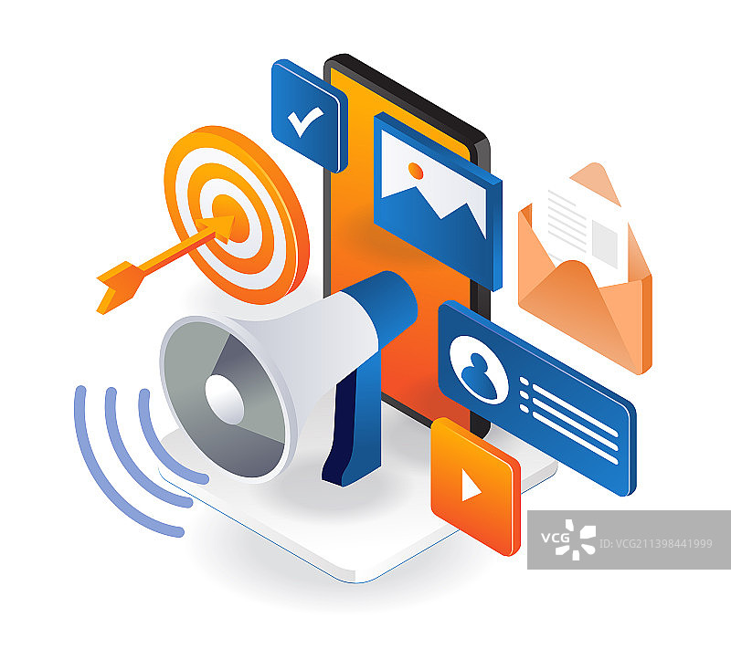 数字营销战略活动图片素材