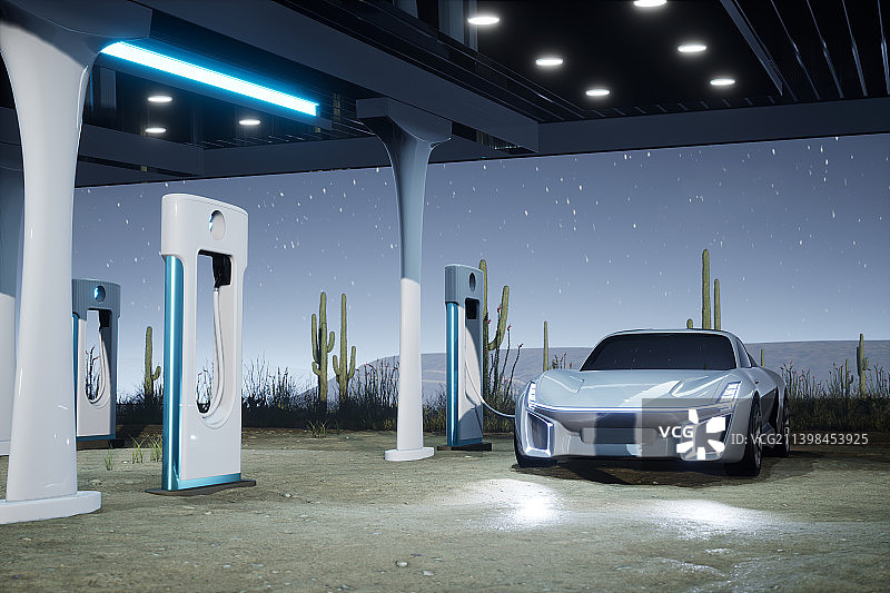新能源汽车，汽车，充电，电动汽车，科技图片素材