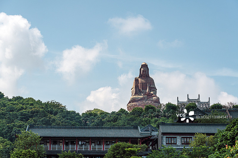 佛山西樵山景区南海观音文化苑观音佛像图片素材