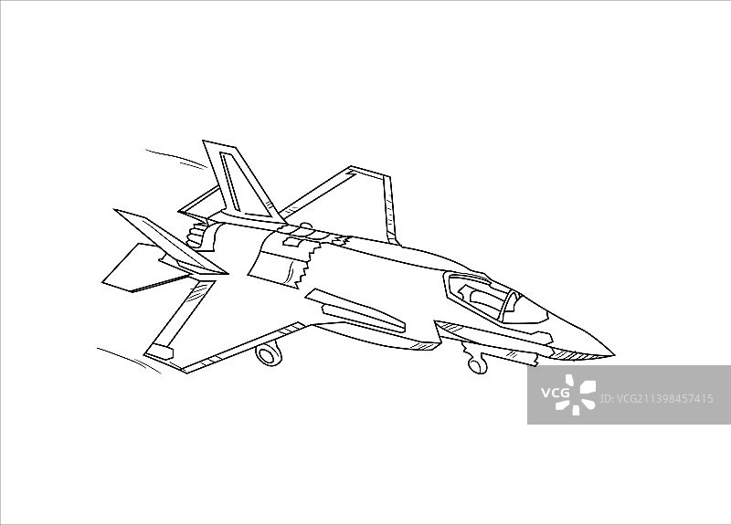 飞机简笔画图片素材