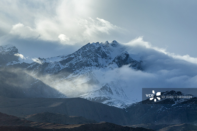 喀喇昆仑山图片素材
