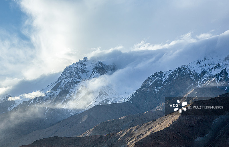 喀喇昆仑山图片素材