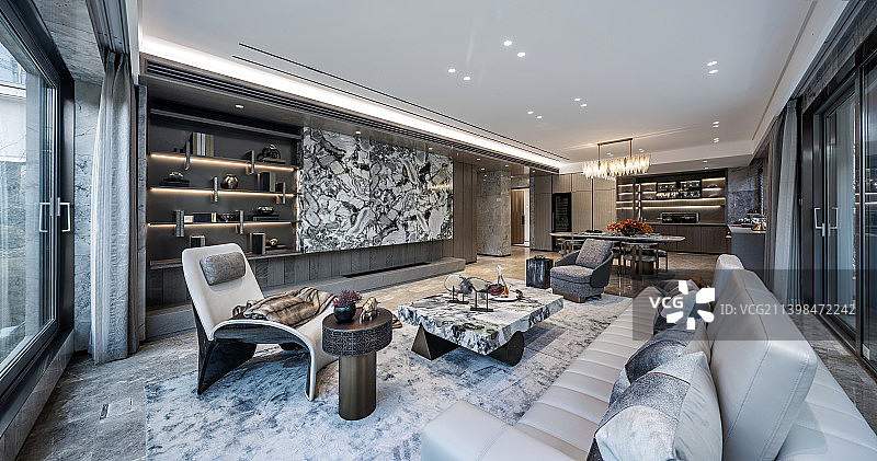 样板房客厅图片素材