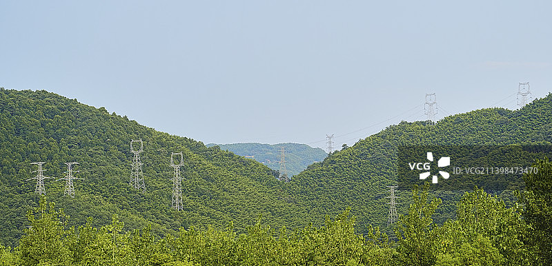 富阳群山图片素材