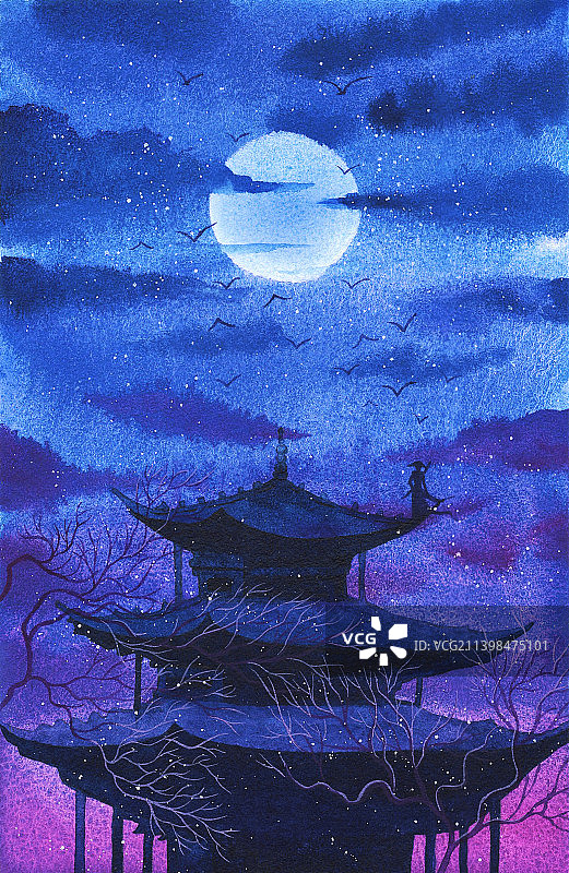 月下影卫图片素材