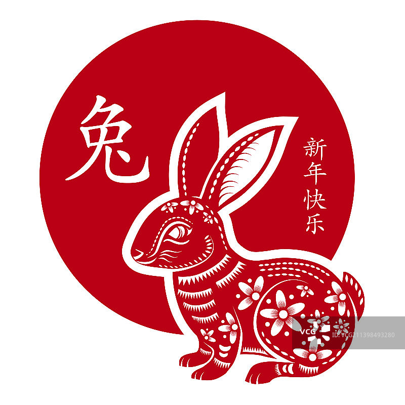 2023新年快乐生肖图片素材