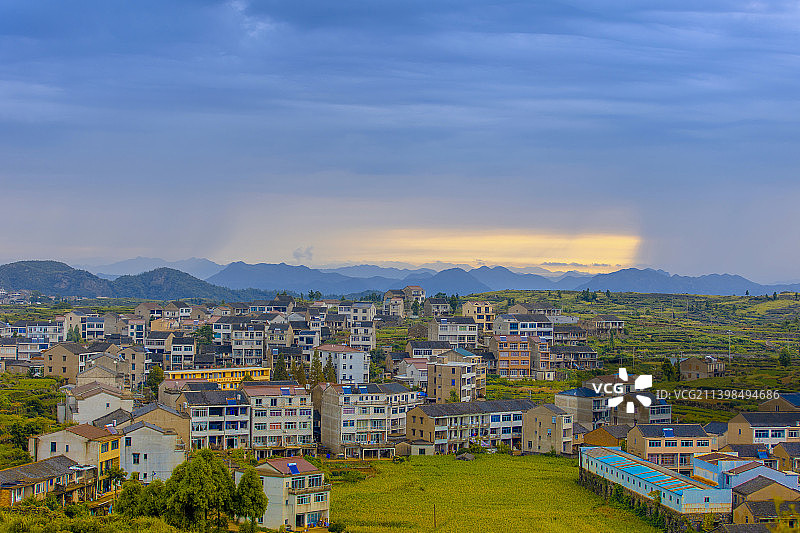 美丽新农村之临海市兰田村图片素材