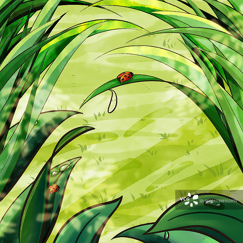 草地绿地背景图片素材