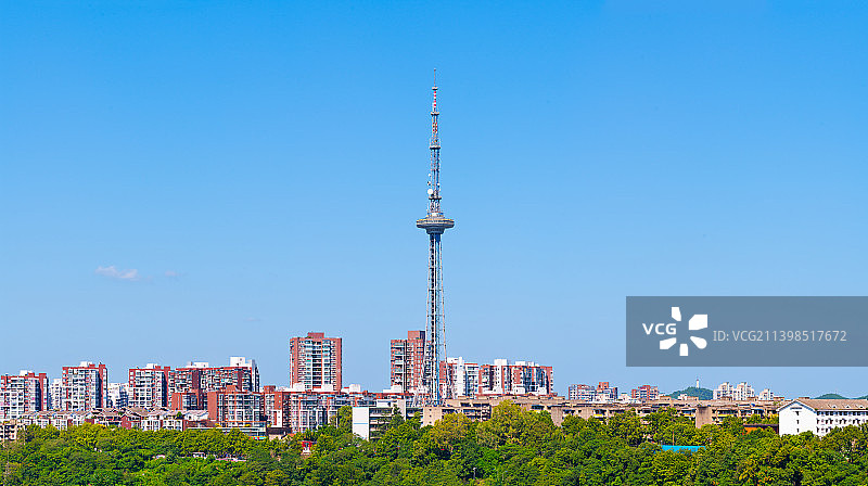 绵阳城市风光 游仙区图片素材