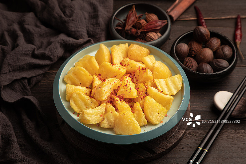 锅巴土豆图片素材