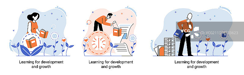 发展与成长自学图片素材