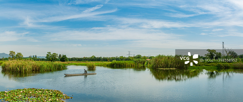 良渚古城遗址公园 杭州余杭 良渚文明 古人 原始人生活场景复原 始前文明图片素材