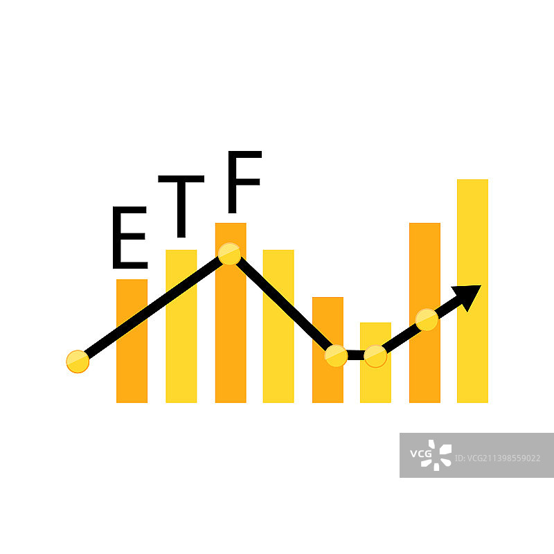 ETF图表金融投资交易图片素材