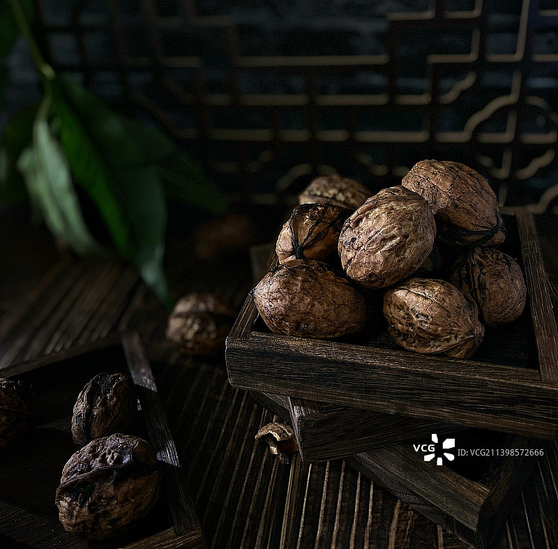 静物 核桃图片素材