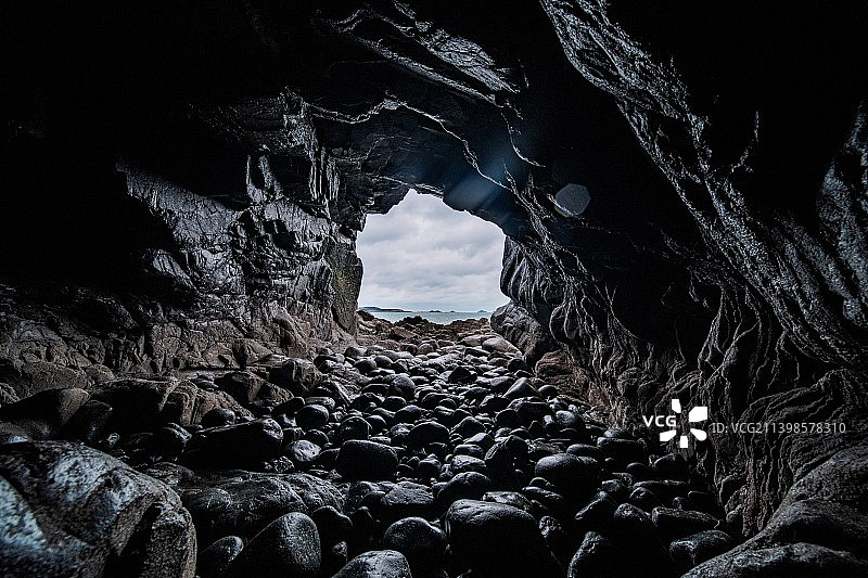 黑礁洞图片素材