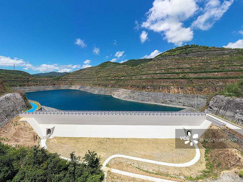 水库 重力坝 水工建筑物图片素材
