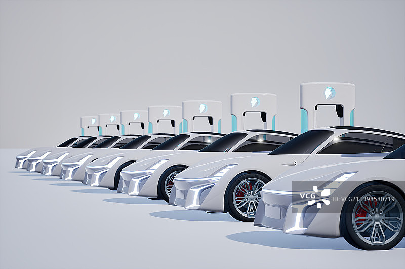 新能源汽车，汽车，充电，电动汽车，科技图片素材