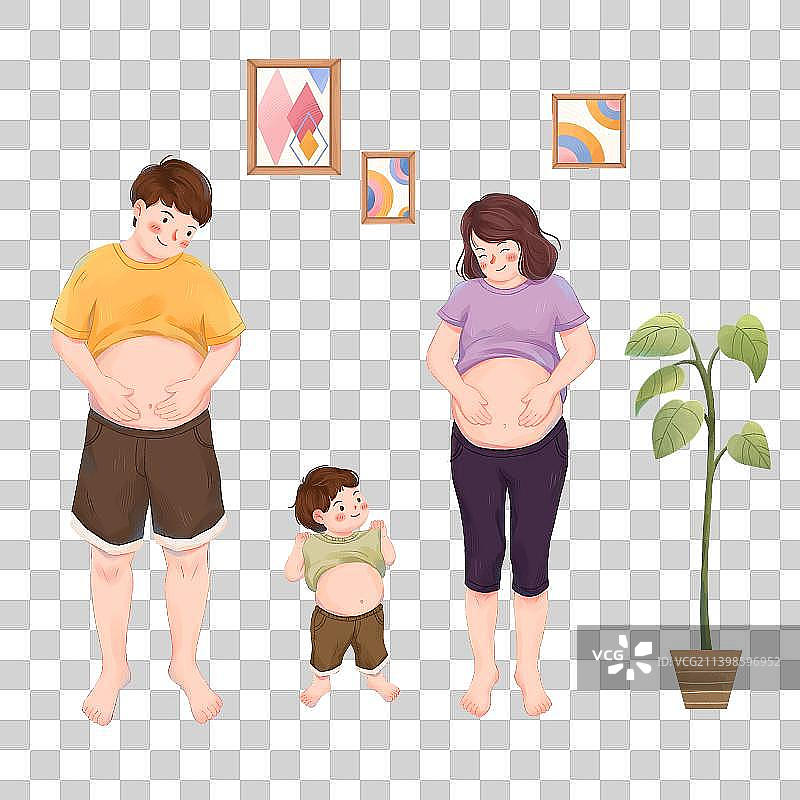 温馨的一家人图片素材