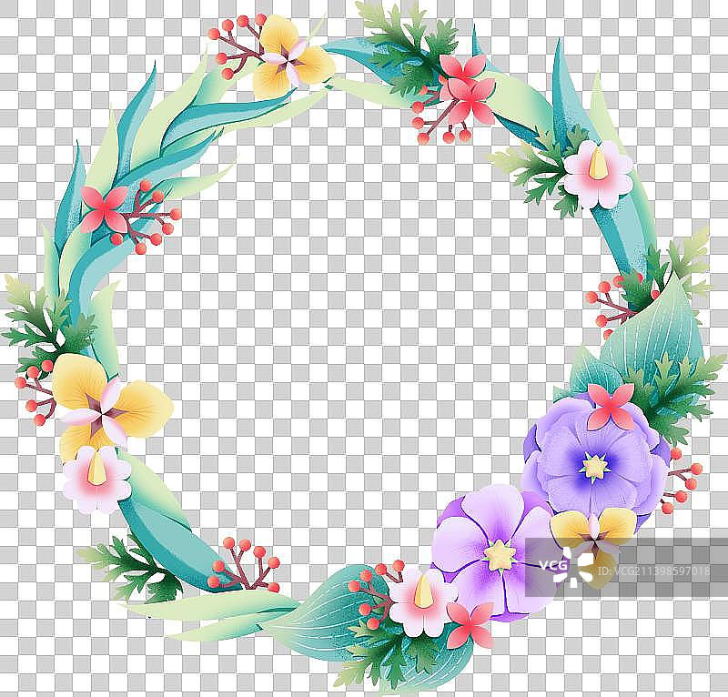 装饰花环图片素材
