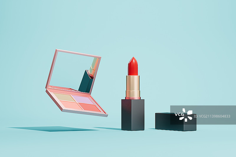 美妆题材的各种口红图片素材