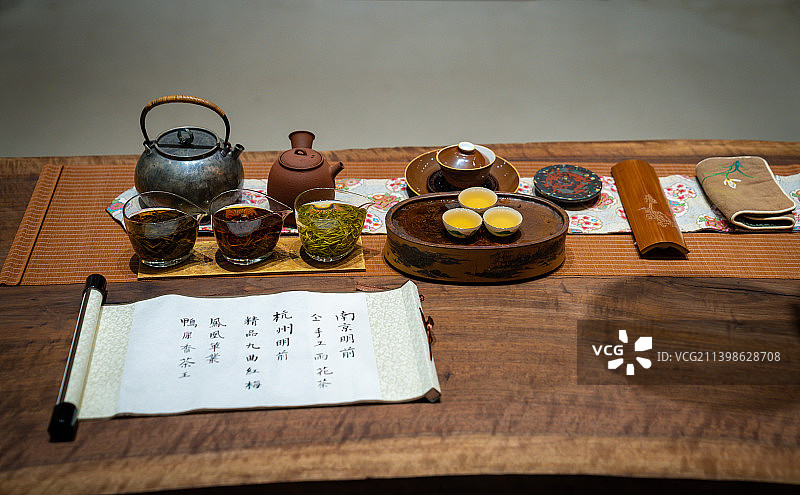 茶道泡茶图片素材