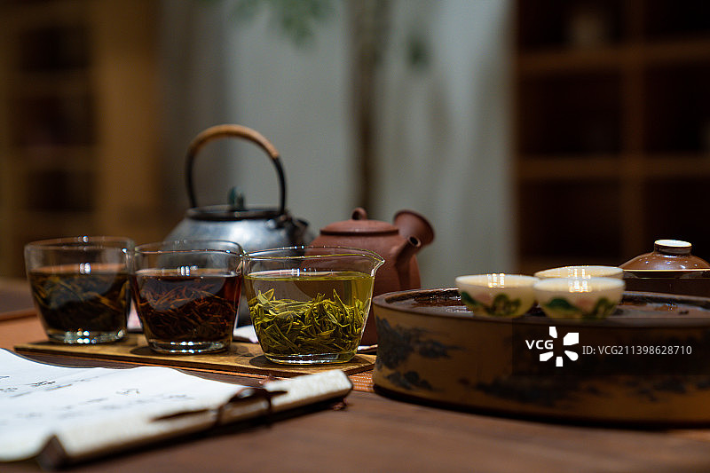 茶道泡茶图片素材