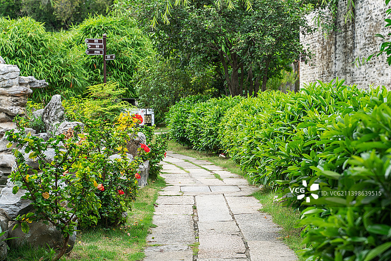 佛山梁园小径图片素材