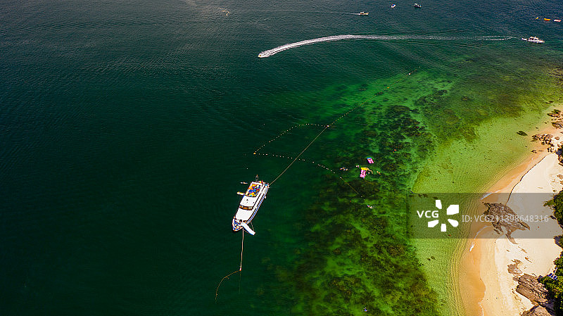 海南万宁石梅湾加井岛图片素材