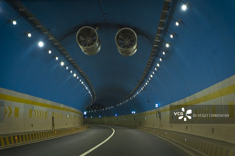 公路隧道图片素材