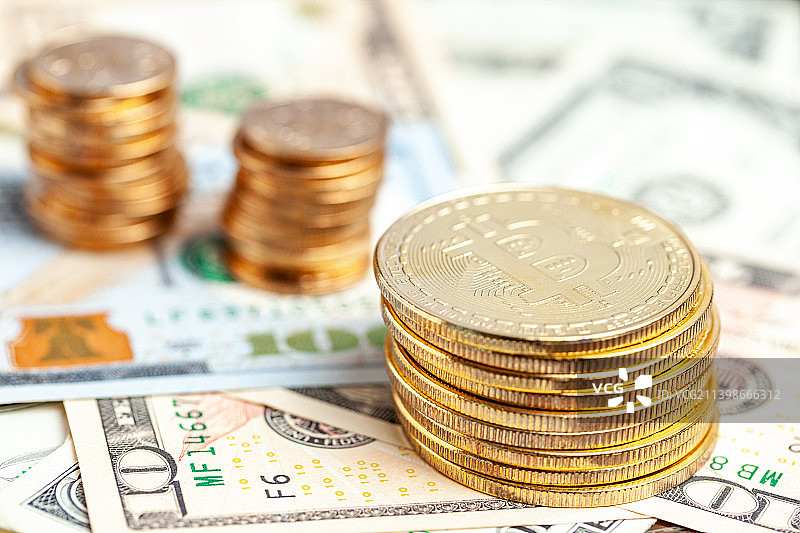 金融货币背景静物图片素材