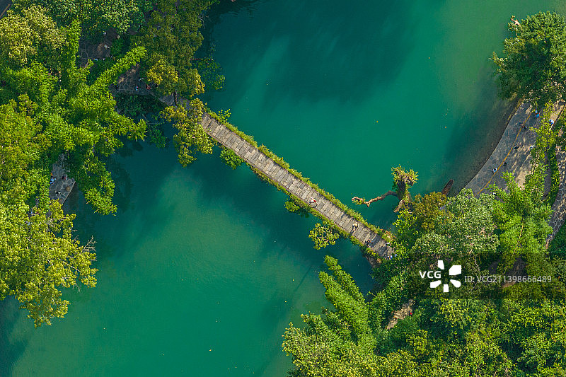 贵州省黔南布依族苗族自治州荔波县大小七孔旅游风景区图片素材