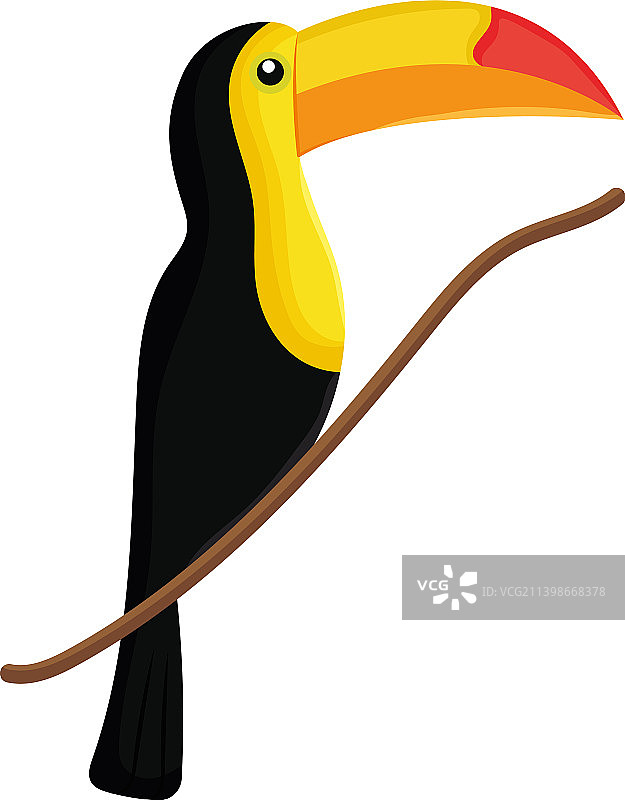 巨嘴鸟图标图片素材