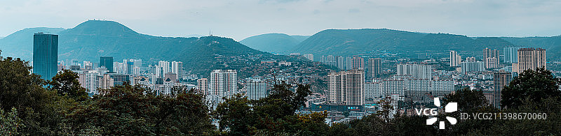 兰州黄河第一阁远景图片素材