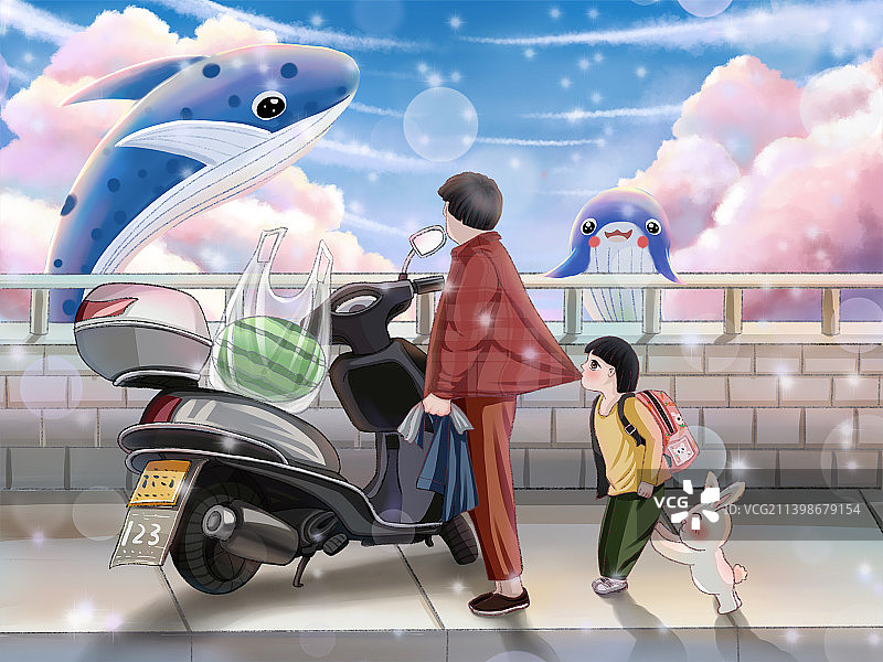 小朋友跟奶奶撒娇图片素材