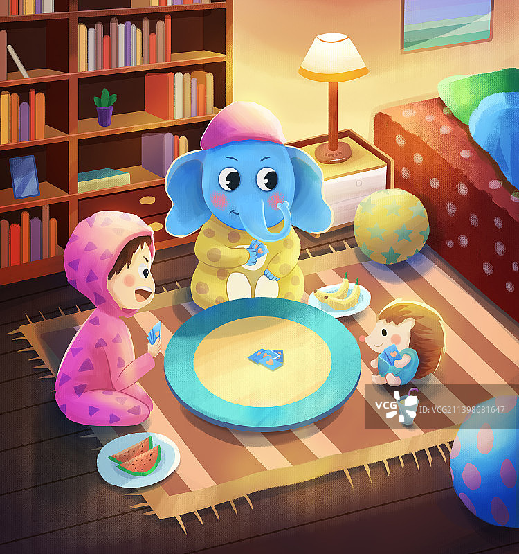 儿童插画图片素材