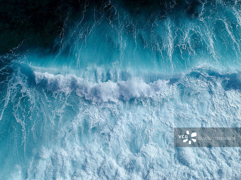 海浪航拍图片素材