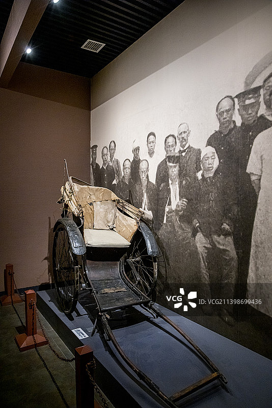 中国湖北武汉辛亥革命武昌起义博物馆内景图片素材