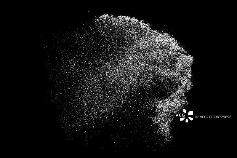 心疼白色颗粒状纹理图片素材