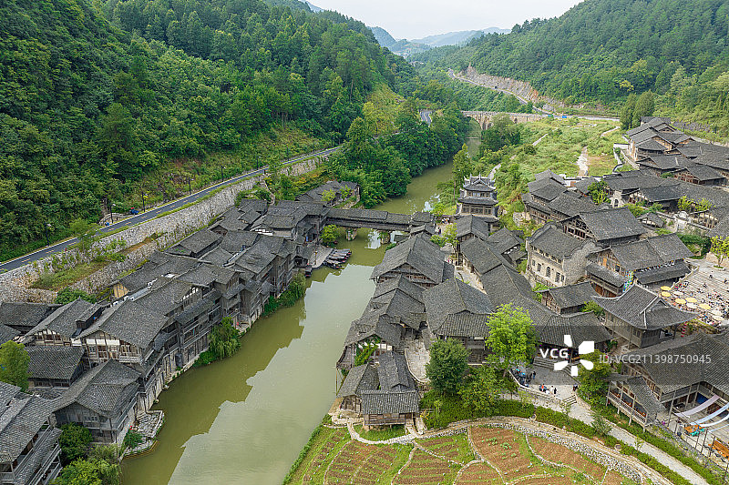 贵州省遵义市播州区乌江寨国际旅游度假区图片素材