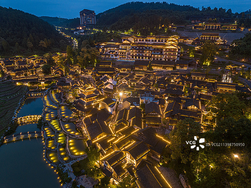 贵州省遵义市播州区乌江寨国际旅游度假区图片素材