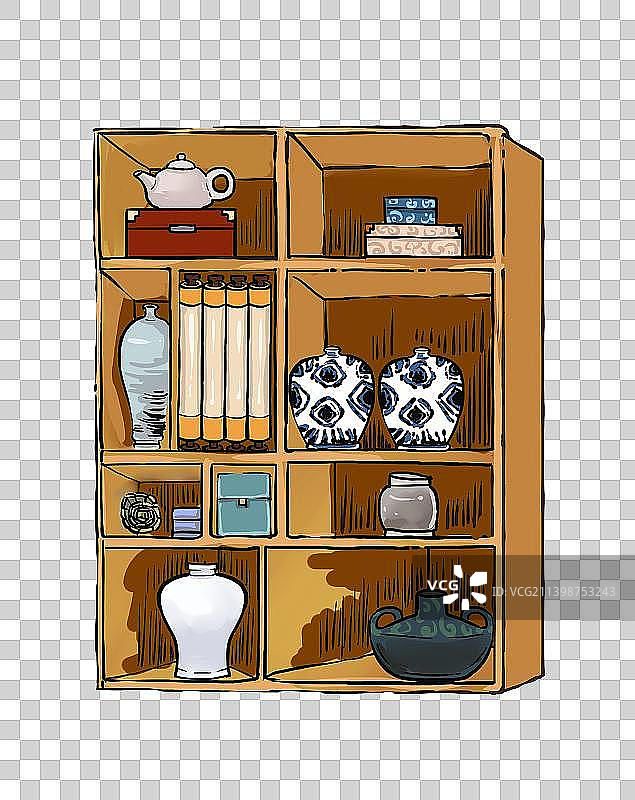 收藏展柜图片素材