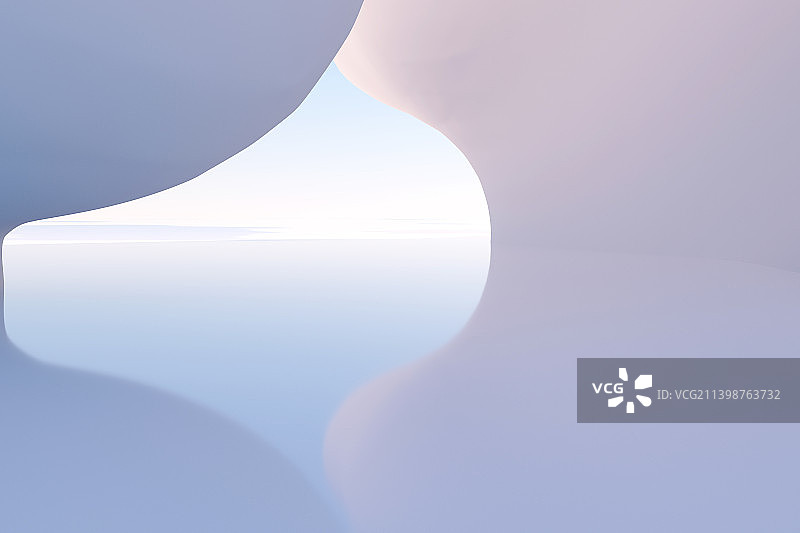 3D艺术中心建筑空间图片素材